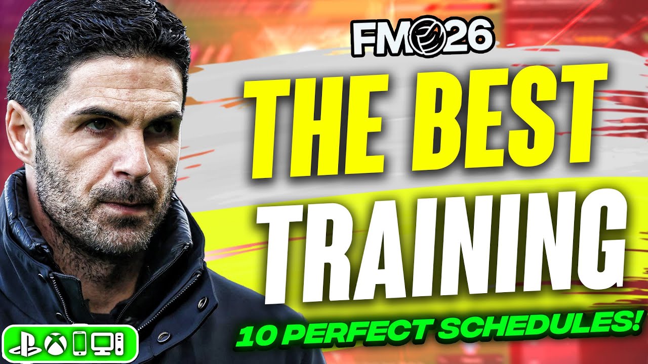 The *NEW* BEST FM26 Training Schedules! | Football Manager 2026 (PC)