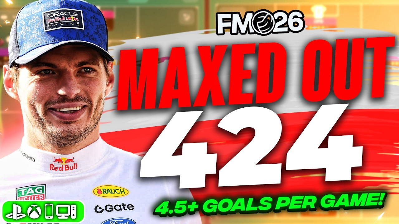 The Most BROKEN 4-2-4 Tactic in FM26! (98% Win Rate) | Best Tactics