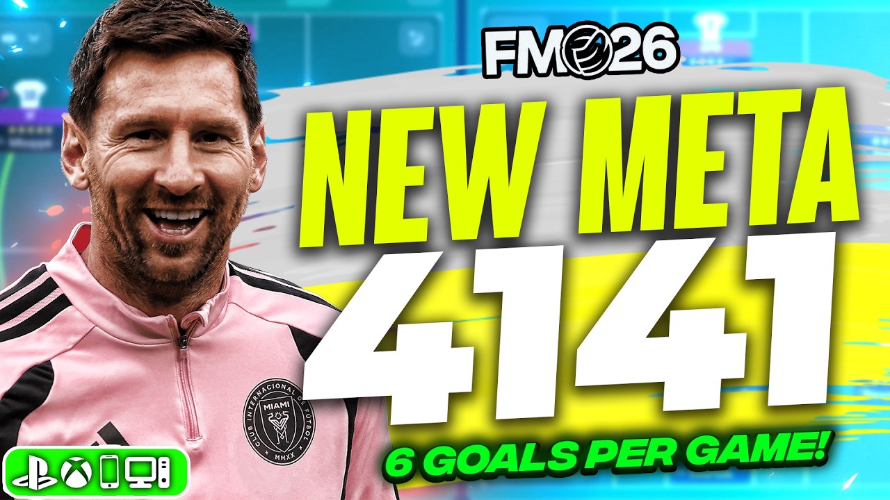 🔥 This NEW META 4-1-4-1 Scores 6 Goals A Game!
