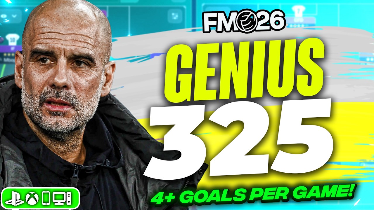 🔥 This GENIUS 3-2-5 FM26 Tactic Won The QUADRUPLE! (4+ GPG)