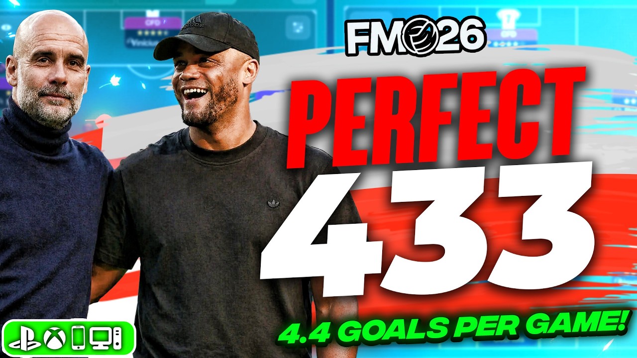 🔥 This BROKEN Pep X Kompany 4-3-3 Scores 4+ Goals EVERY Game!