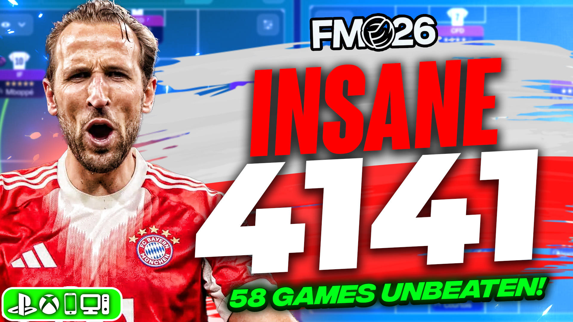 🔥 This INSANE 4-1-4-1 FM26 Tactic Is UNBEATABLE! (58 Games Unbeaten)