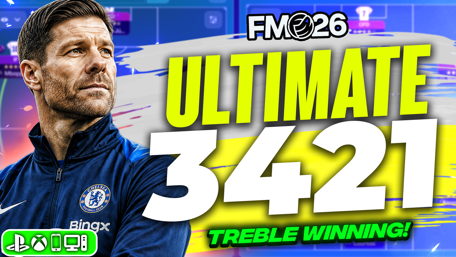 🔥 Alonso’s ULTIMATE 3-4-2-1 Chelsea FM26 Tactic!