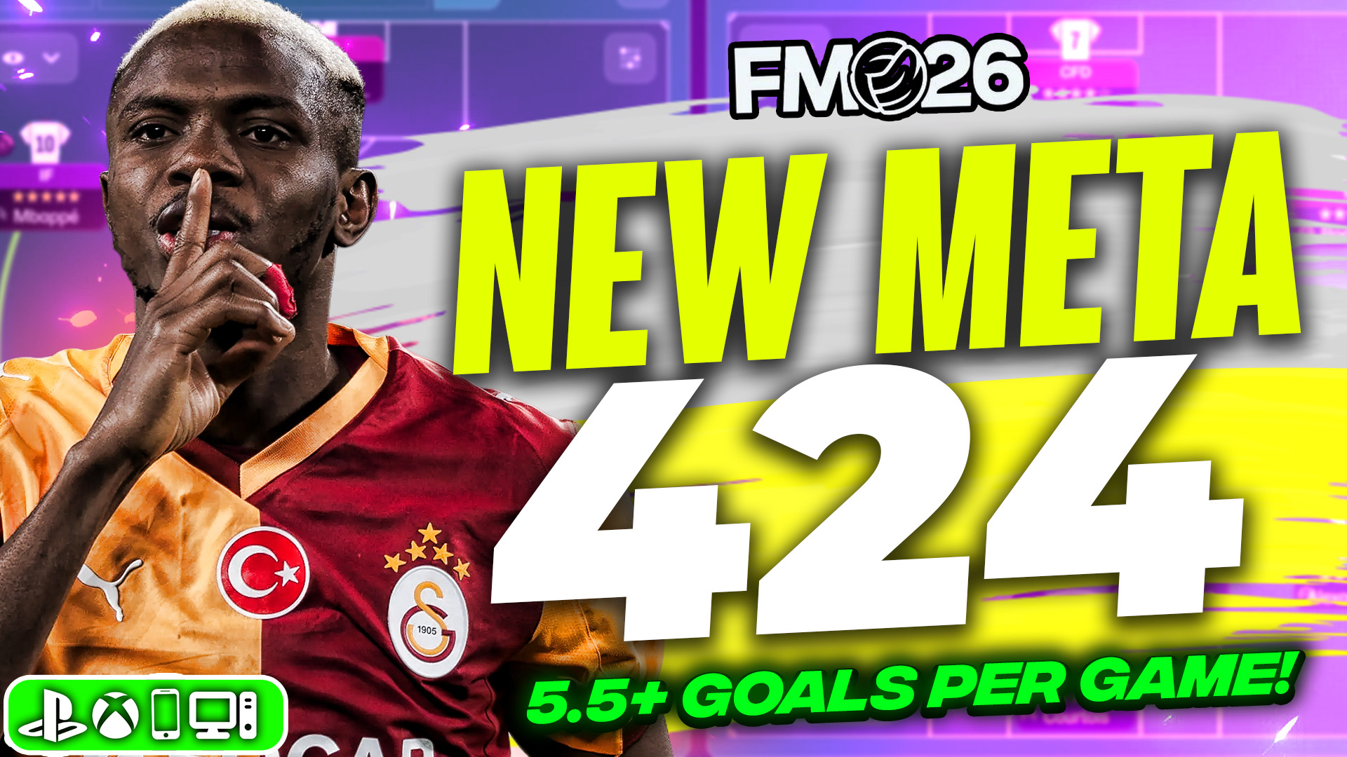 The NEW META 4-2-4 Strikerless is BROKEN in FM26!