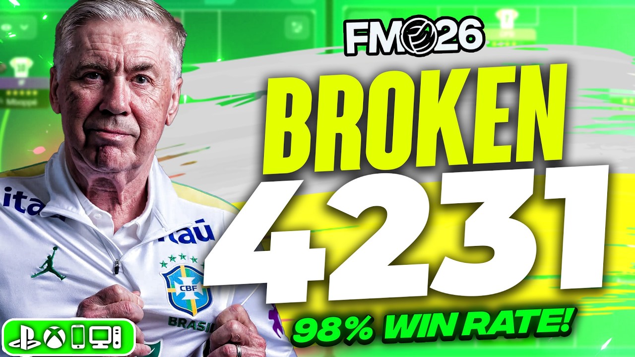 🚨 The MOST BROKEN 4-2-3-1 Is INVINCIBLE In FM26 🇧🇷🔥