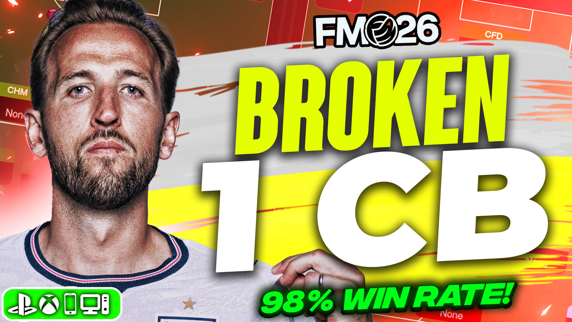 🚨 This 1 Centre-Back FM26 Tactic Is BROKEN! 98% Win Rate + 4 GPG 😭🔥
