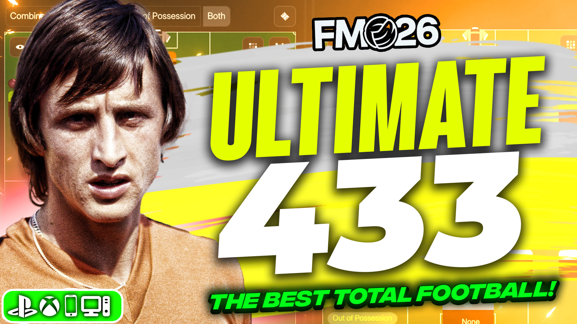 🚨 BROKEN Total Football 4-3-3 FM26 Tactic! 5.4 GPG + Unbeaten 🤯🔥