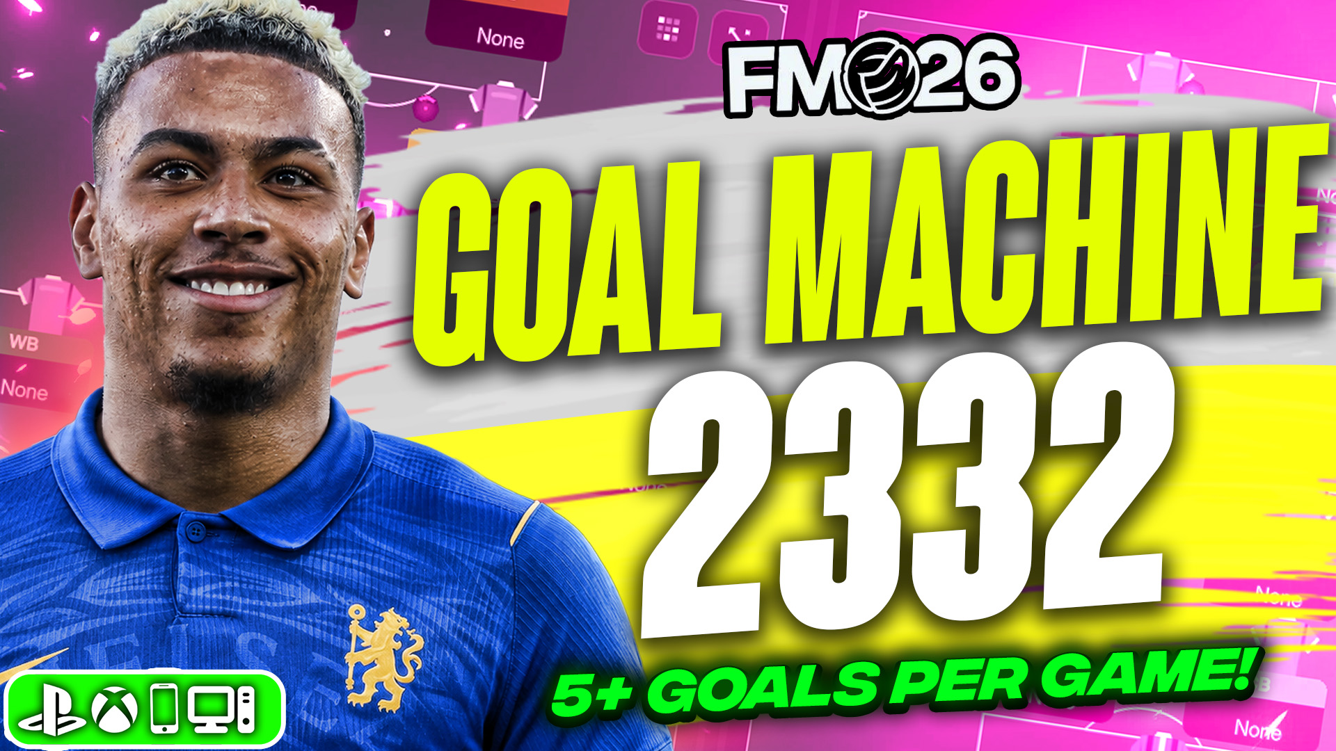 🚨 THIS BROKEN 2-3-3-2 FM26 TACTIC SCORES 5+ GOALS PER GAME 🤯🔥