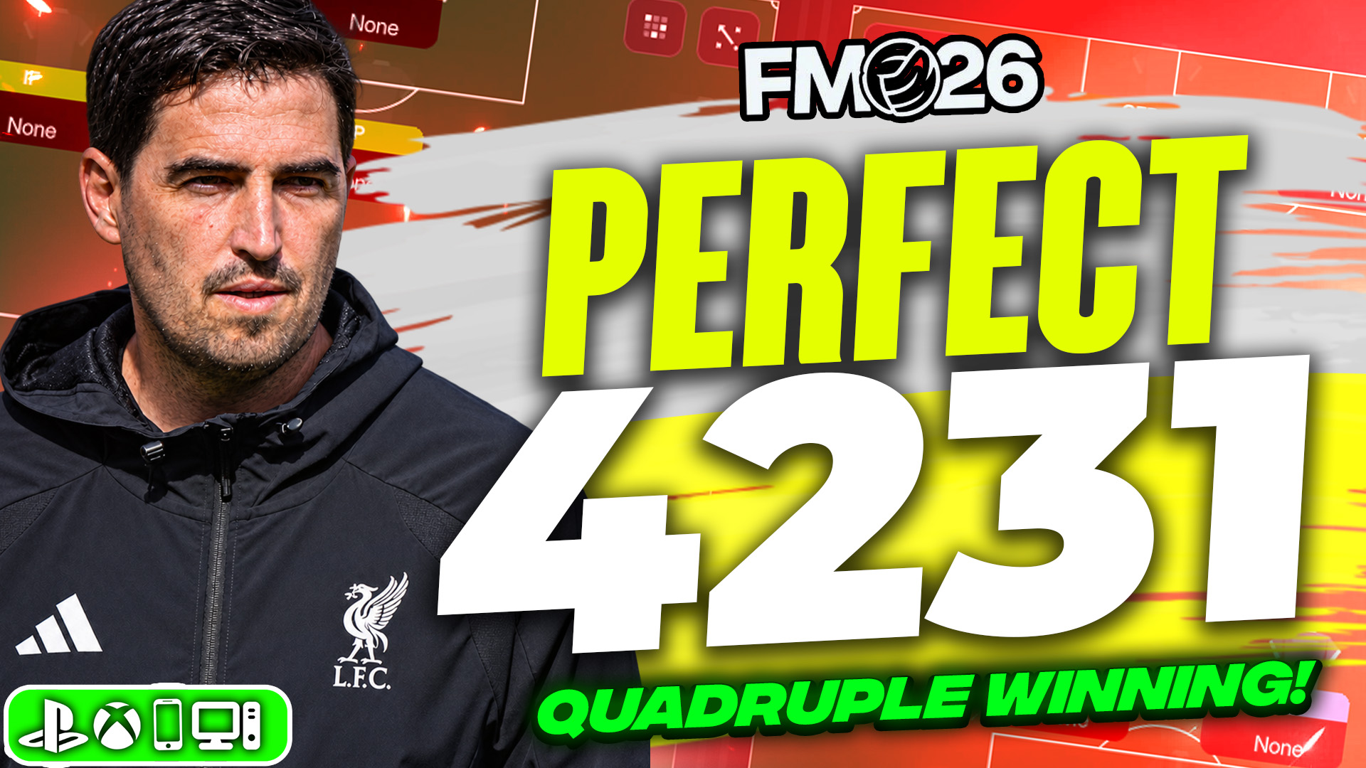 🚨 Iraola’s PERFECT 4-2-3-1 FM26 Tactic! Quadruple Winner + 4.7 Goals Per Game 🔥