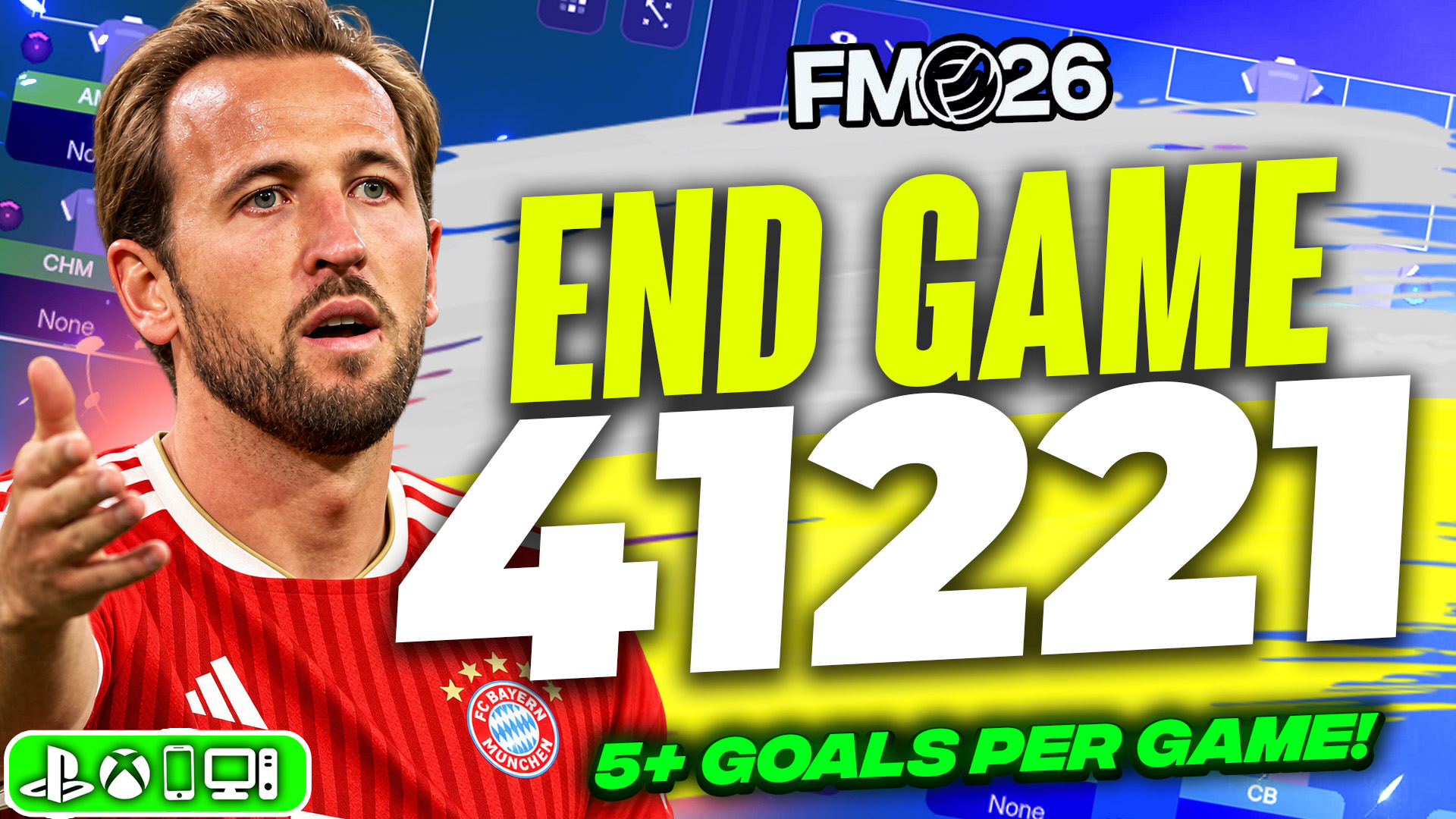 🚨 END GAME 4-1-2-2-1 Is BROKEN In FM26! 5+ Goals Per Game 🔥